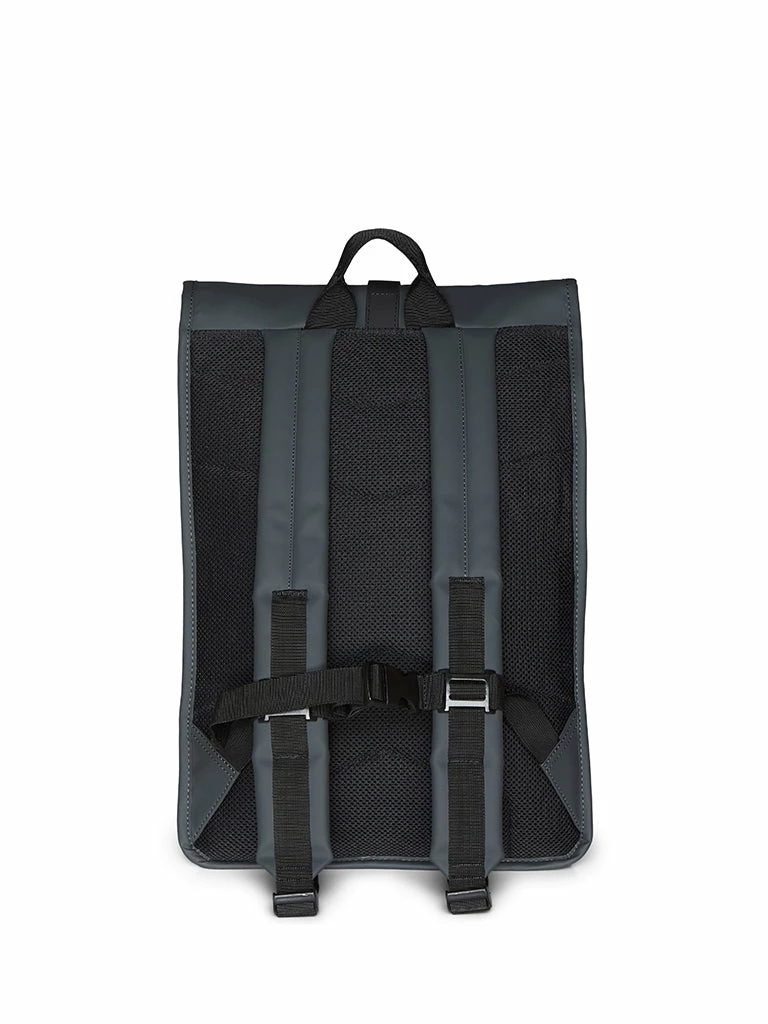 Rolltop Rucksack- Slate 2 Rolltop Rucksack- Slate - Image 2