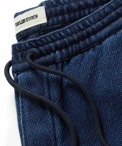 Après Pant- Indigo Cross Dye -Denim Elegant shop 1M761 The Apres Pant IndigoCrossDye c