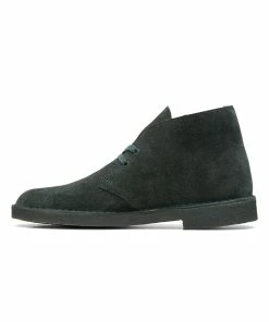 Desert Boot- Dark Green Hairy Suede -Denim Elegant shop 26168535 W 5