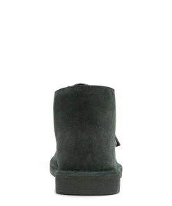 Desert Boot- Dark Green Hairy Suede -Denim Elegant shop 26168535 W 6