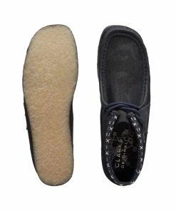 Wallabee Boot- Denim Blue -Denim Elegant shop 26168811 W 7