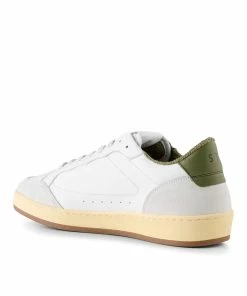 Babtiste- White/Green -Denim Elegant shop Babtiste sneaker leather Sneakers STB2101 125 WHITE GREEN 3 1400x1400 631606f0 c8b1 4f07 bf8e 173c57361bf2