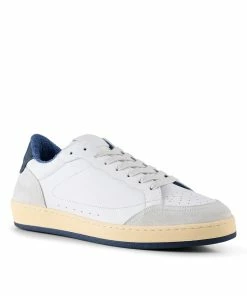 Babtiste- White/Navy -Denim Elegant shop Babtiste sneaker leather Sneakers STB2101 126 WHITE NAVY 2 1400x1400 8518e072 48e5 4b50 9419 83e157685163