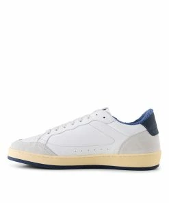 Babtiste- White/Navy -Denim Elegant shop Babtiste sneaker leather Sneakers STB2101 126 WHITE NAVY 4 1400x1400 099dcbc6 ad1c 46dc 9e62 0ec6f4928267