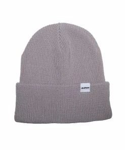 Cardigan Knit Beanie- Grey