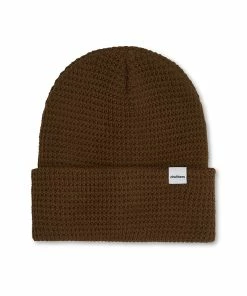 Organic Cotton Waffle Knit Beanie- Olive