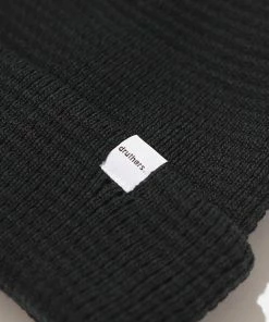 Denim Elegant shop -Denim Elegant shop DRUTHERS FALL18 WAFFLE BEANIE BLACK DETAIL
