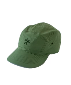 Nature Dye 5 Panel Cap- Khaki Green