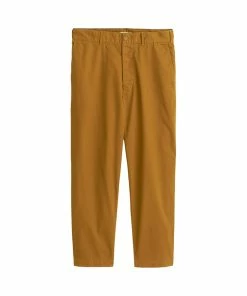Flat Front Chino- Golden Khaki
