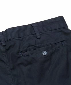 Light Twill Trouser- Navy -Denim Elegant shop NAVY 0002 Layer2