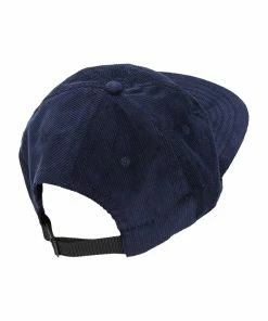 Corduroy Baseball Cap- Navy -Denim Elegant shop NavyCord2