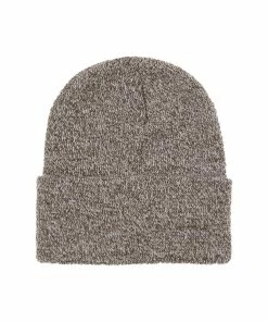 Knit Watch Cap- Olive Marl