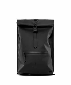 Rolltop Rucksack- Black