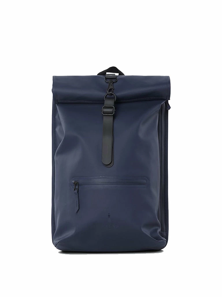 Rolltop Rucksack- Blue 1 Rolltop Rucksack- Blue