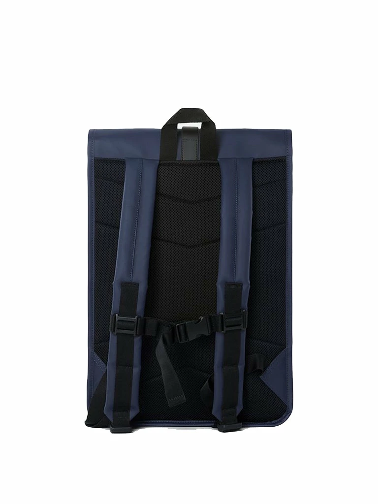 Rolltop Rucksack- Blue 2 Rolltop Rucksack- Blue - Image 2