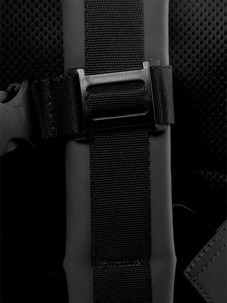 Rolltop Rucksack- Black 3 Rolltop Rucksack- Black - Image 3