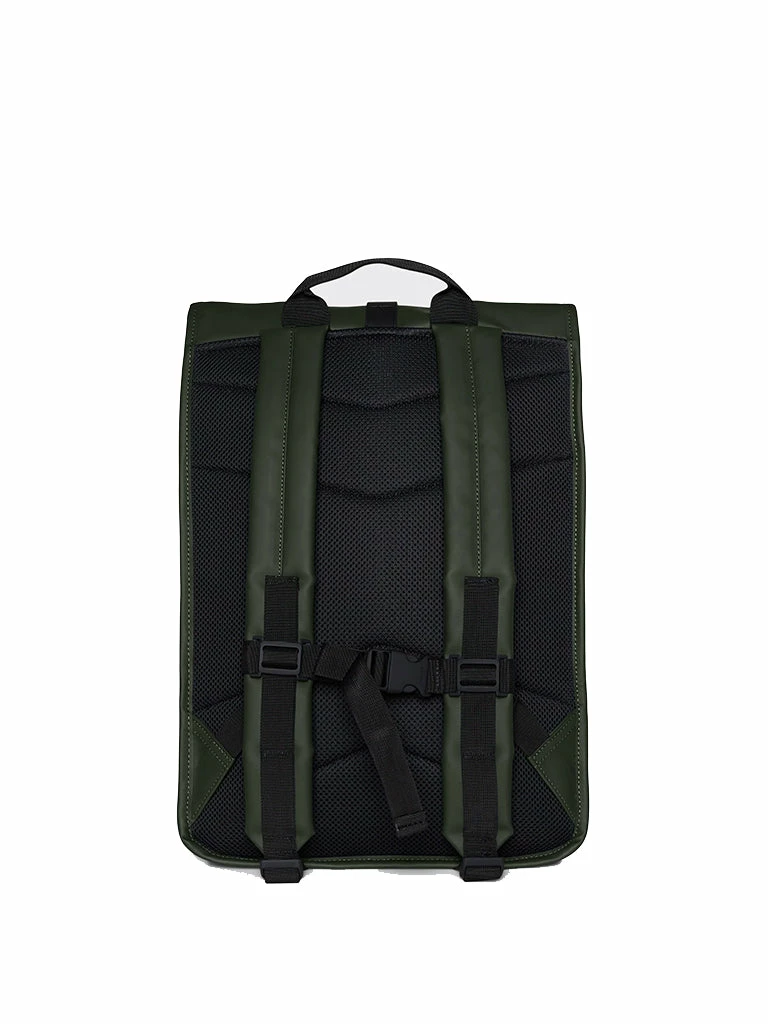 Rolltop Rucksack- Green 3 Rolltop Rucksack- Green - Image 3