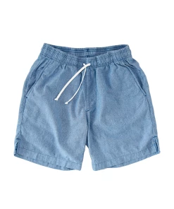 Light Twill Easy Short- Indigo Chambray