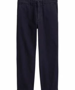 Straight Leg Pant In Vintage Wash- Dark Navy