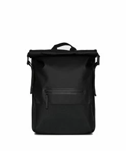 Trail Rolltop Backpack-Black
