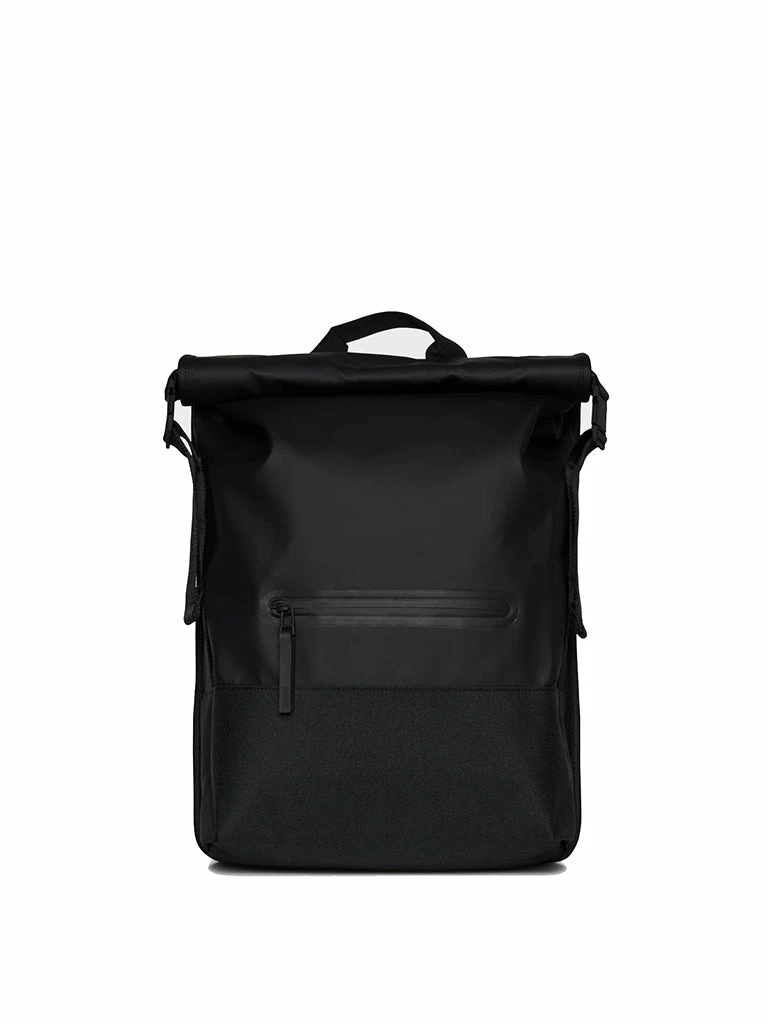 Trail Rolltop Backpack-Black 1 Trail Rolltop Backpack-Black