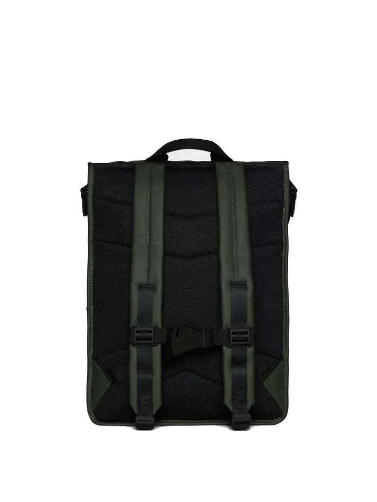 Trail Rolltop Backpack-Green 2 Trail Rolltop Backpack-Green - Image 2