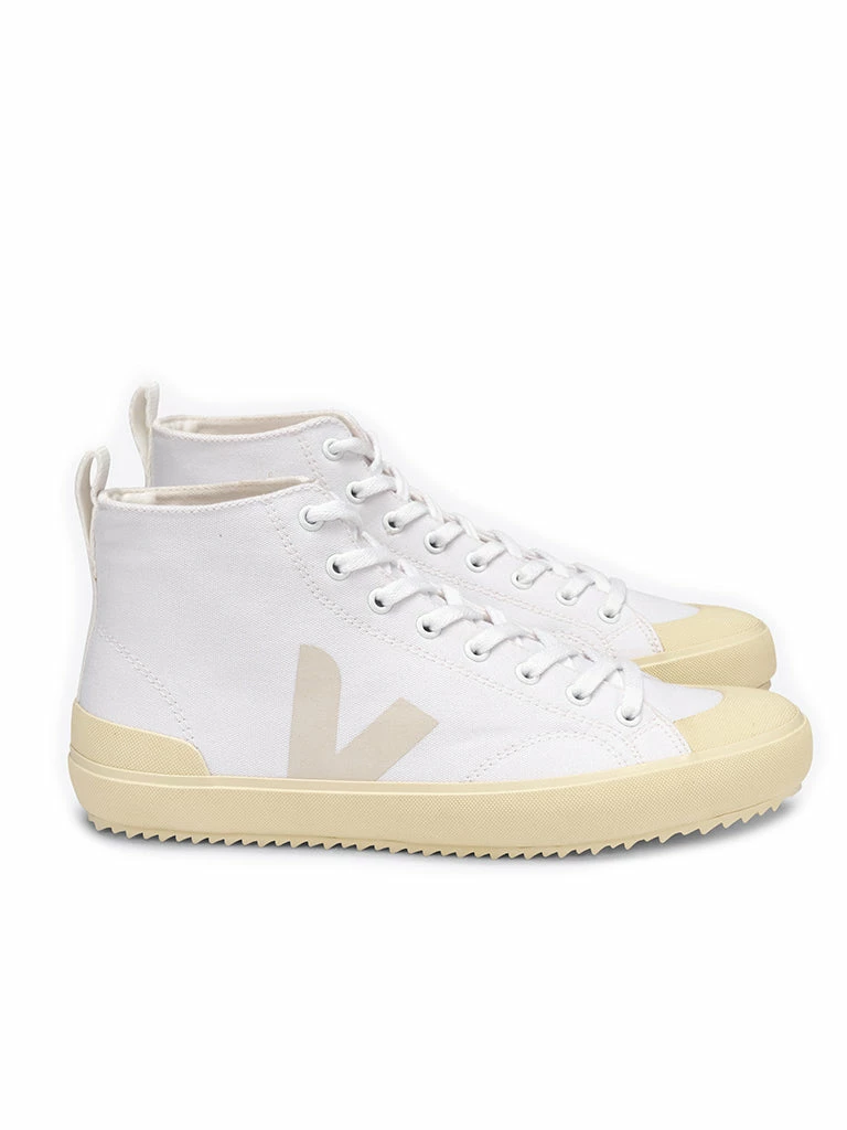 Nova Canvas High- White/Butter Sole 1 Nova Canvas High- White/Butter Sole