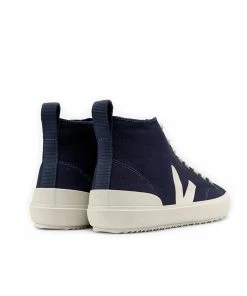 Nova Canvas High- Marine/Pierre 5 Nova Canvas High- Marine/Pierre -Denim Elegant shop VEJA NT012361 back