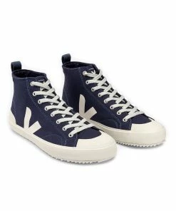 Nova Canvas High- Marine/Pierre 4 Nova Canvas High- Marine/Pierre -Denim Elegant shop VEJA NT012361 top