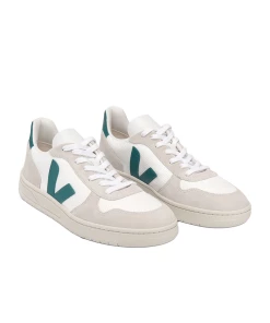 V-10 B-Mesh- White/Brittany -Denim Elegant shop VEJA VX012796 top