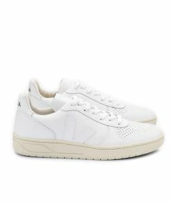 V-10 Leather Extra White/White