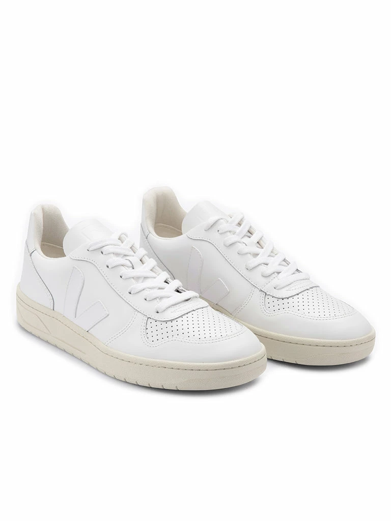 V-10 Leather Extra White/White 2 V-10 Leather Extra White/White - Image 2