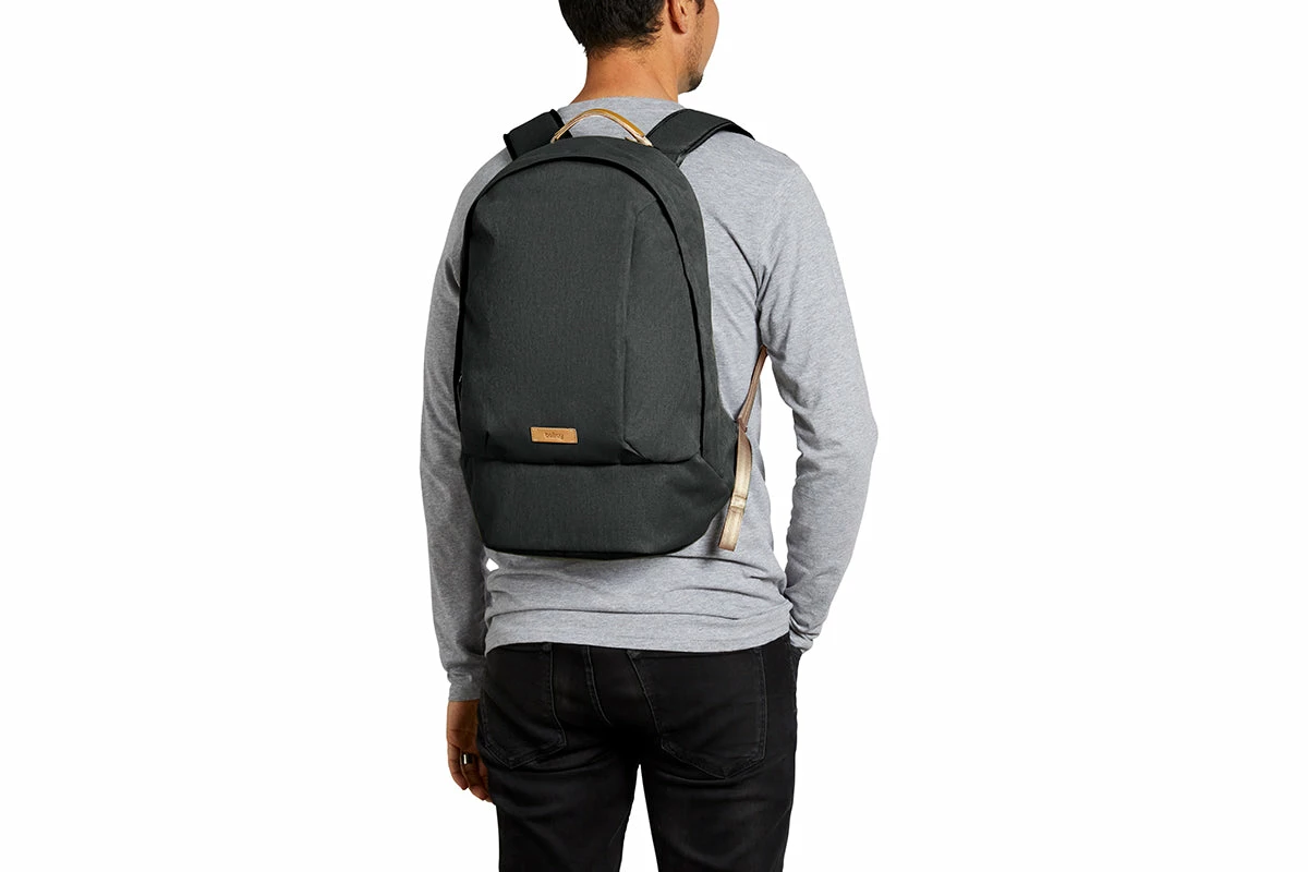 Classic Backpack- Charcoal 2 Classic Backpack- Charcoal - Image 2