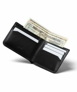 Hide & Seek Wallet- Black -Denim Elegant shop bellroy whsd black print 03