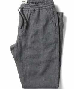 Après Pant- Heather Grey Double Cloth