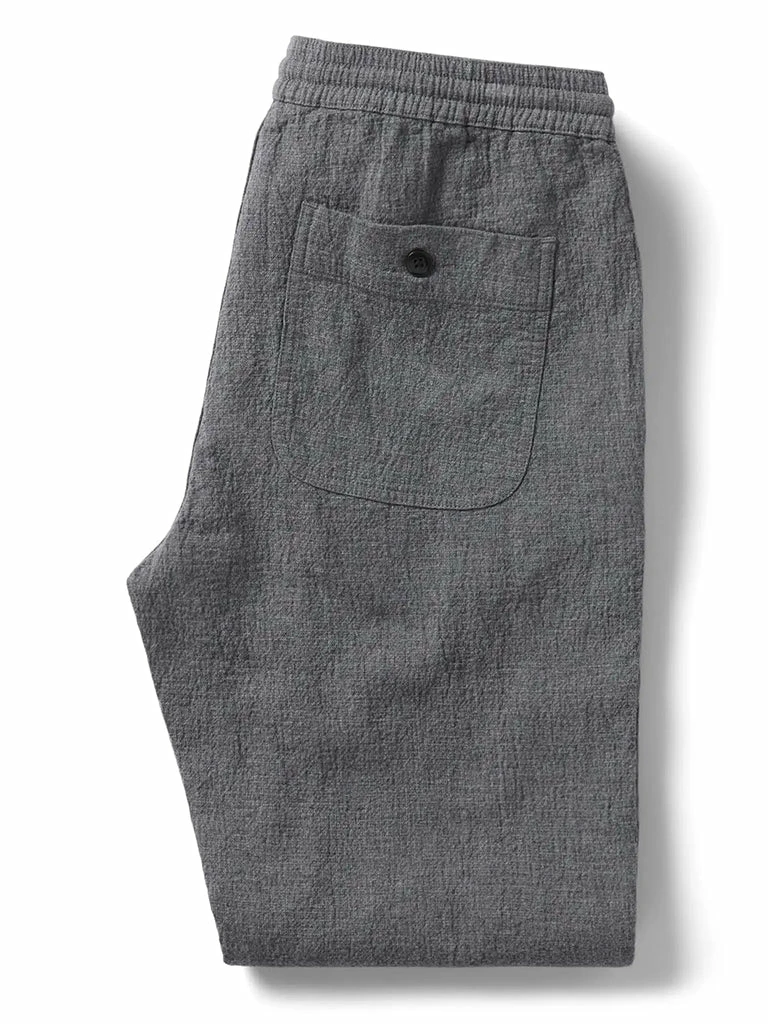 Après Pant- Heather Grey Double Cloth 3 Après Pant- Heather Grey Double Cloth - Image 3